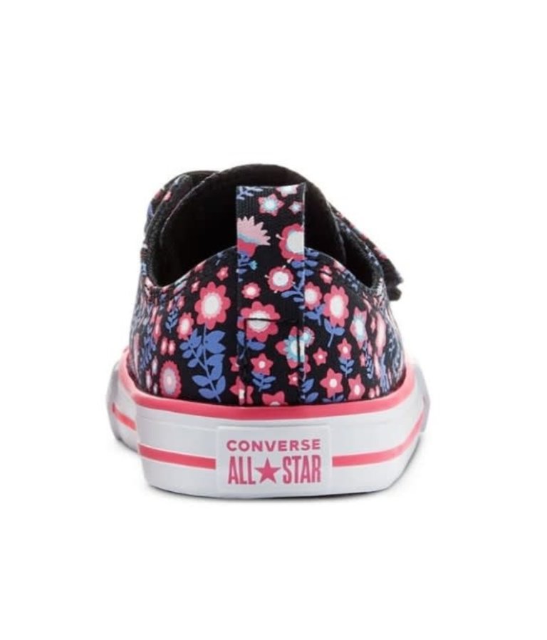 CONVERSE  INF CTAS 2V OX BLACK/BOLD PINK