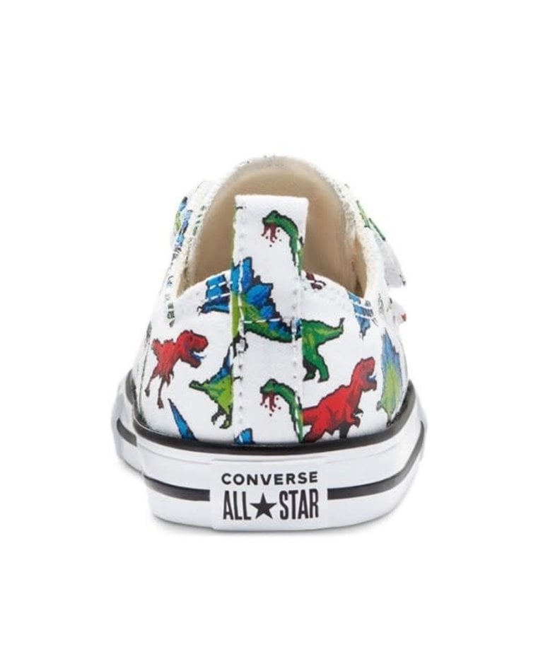 CONVERSE INF CTAS 2V OX WHITE/GREEN/UNI RED