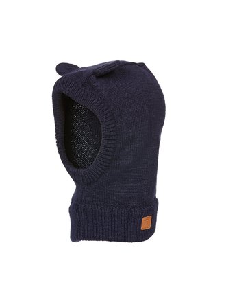 KOMBI Balaclava en tricot Dodo - Bébés Marine Foncé KOMBI Balaclava en tricot Dodo - Bébés Marine Foncé