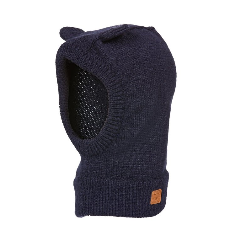 KOMBI Balaclava en tricot Dodo - Bébés Marine Foncé