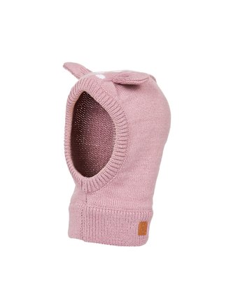 KOMBI Dodo Knit Balaclava - Infants Faded Orchid