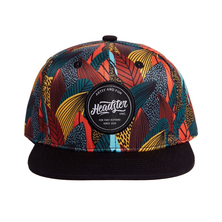 HEADSTER KIDS Snapback Fine Foliage True Indigo