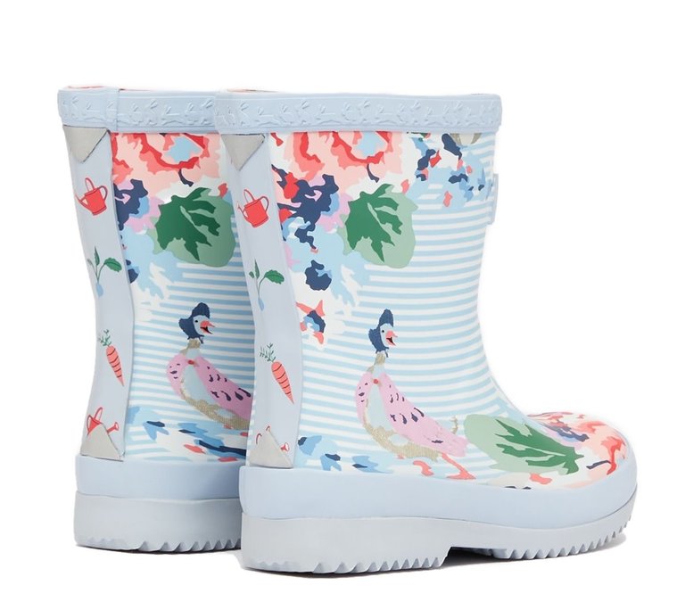 JOULES JOULES BABY WELLY PRINT STRIPE FLORAL