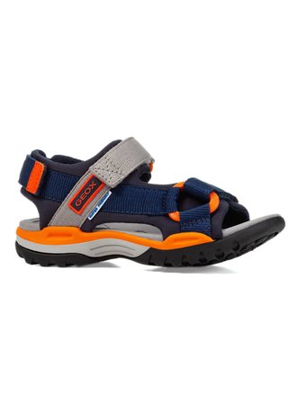 GEOX J BOREALIS B. A J150RA C0659 NAVY/ORANGE