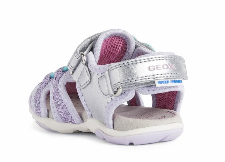 GEOX AGASIM ARGENT / LILAC