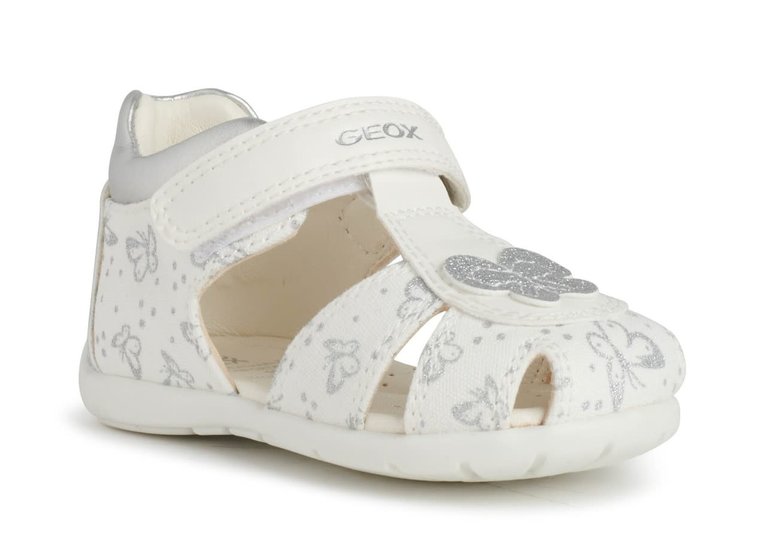 GEOX ELTHAN BLANC / ARGENT