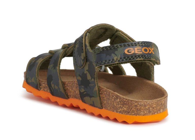 GEOX GEOX B S. CHALKI B. B252QB C0623 MILITARY/OR