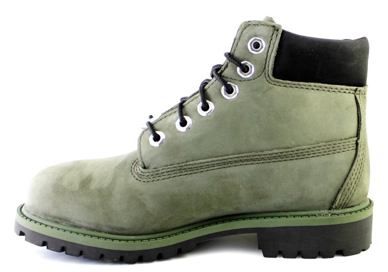 TIMBERLAND ENFANTS -PREMIUM 6 IN WP BT VERT FONCÉ