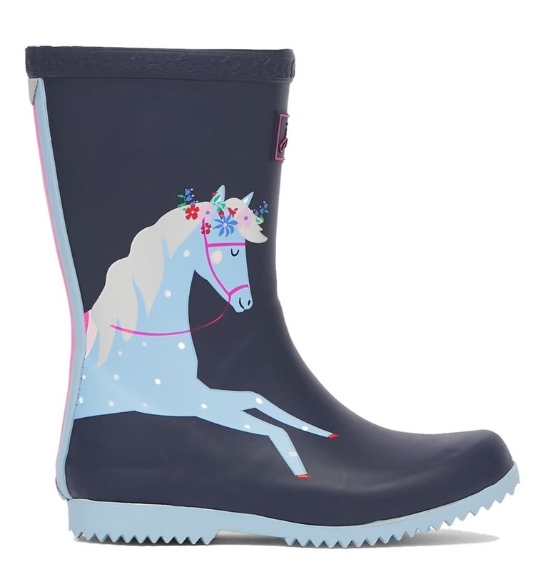 JOULES JOULES JNR ROLL UP NAVY HORSES