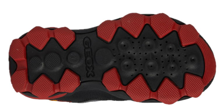 GEOX J BULLER BLACK/YELLOW