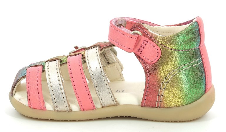 KICKERS BIGKRO ROSE MÉTALLIQUE