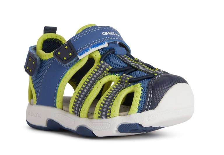 GEOX GEOX B S. MULTY B B920FB C4378 LT BLUE/LIME