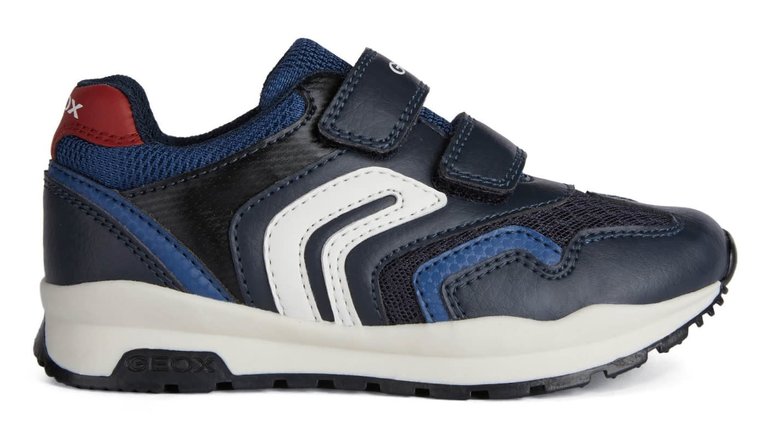 GEOX J PAVEL B NAVY/RED