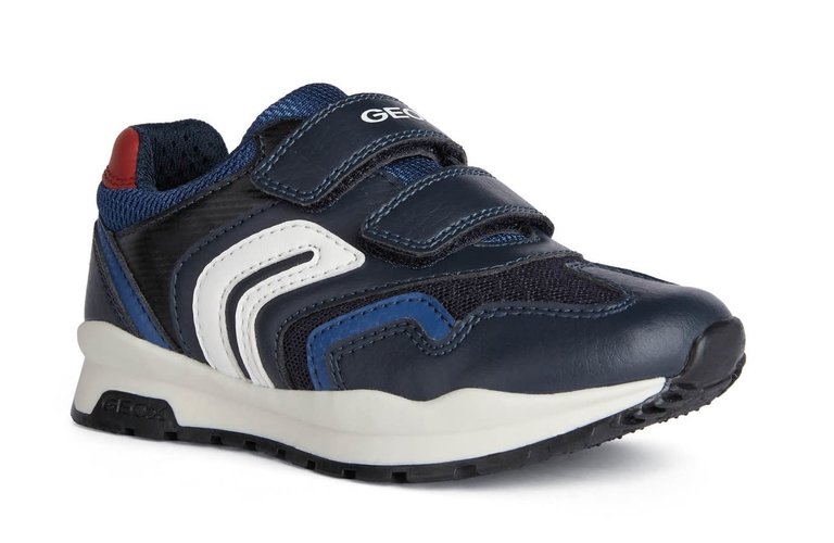 GEOX J PAVEL B NAVY/RED