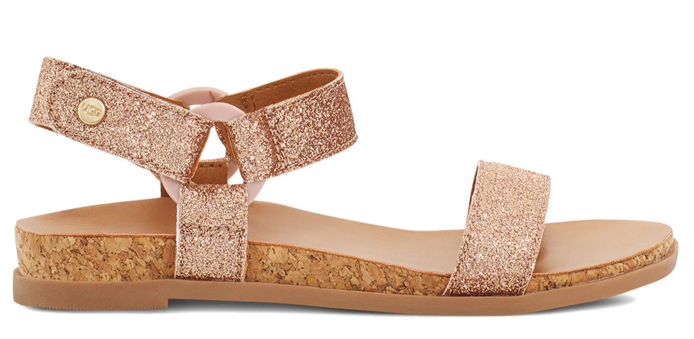 Rose gold sparkle uggs deals