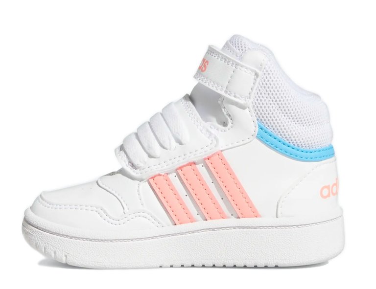 ADIDAS BÉBÉS HOOPS MID 3.0 AC BLANC
