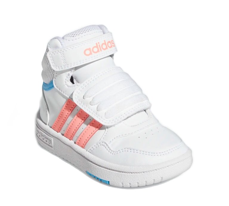 ADIDAS BÉBÉS HOOPS MID 3.0 AC BLANC