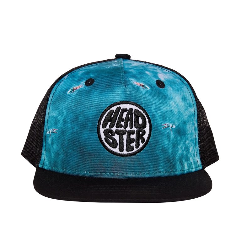 HEADSTER KIDS Casquette Trucker Boardview Ocean Baltique