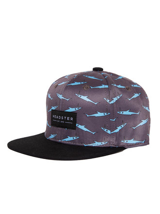 HEADSTER KIDS PTSBSU2203-002 NARWHAL SNAPBACK DEEP CHARCAOL