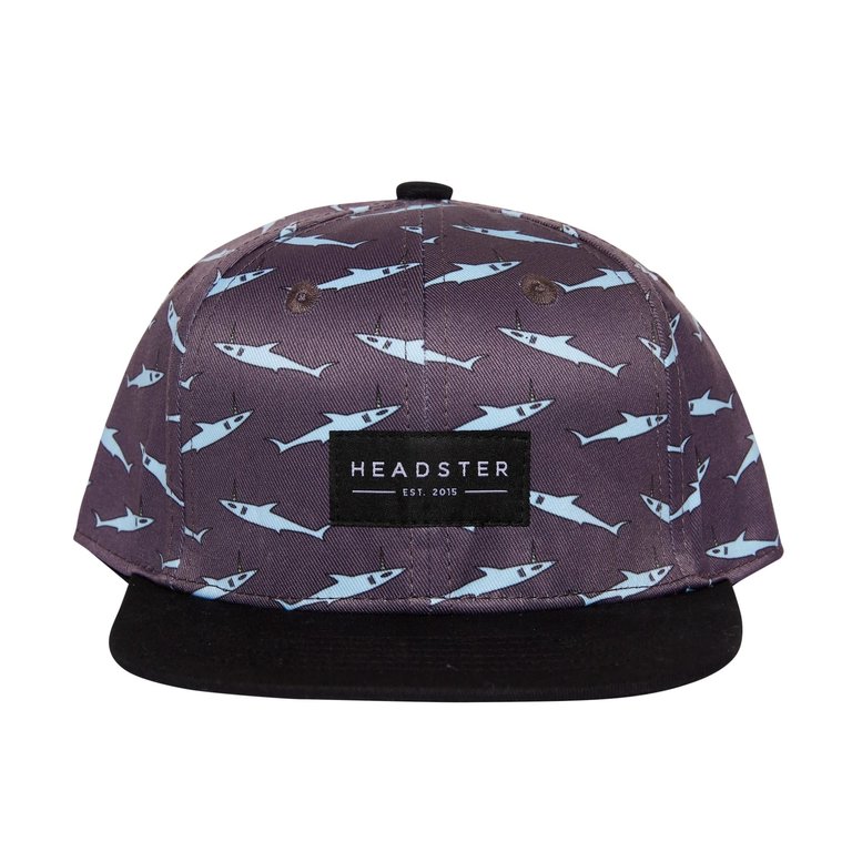 HEADSTER KIDS HEADSTERNARWHA SNAPBACK DEEP CHARCAOL