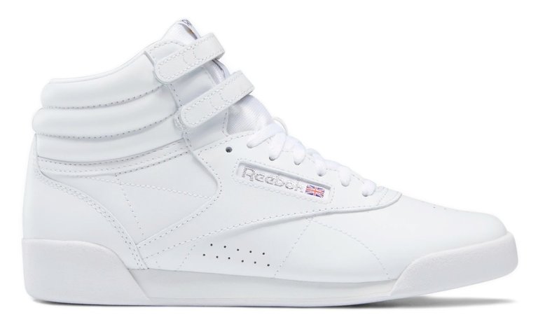 REEBOK FREESTYLE HI JUNIOR WHITE