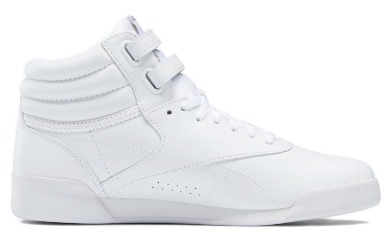 REEBOK FREESTYLE HI JUNIOR WHITE