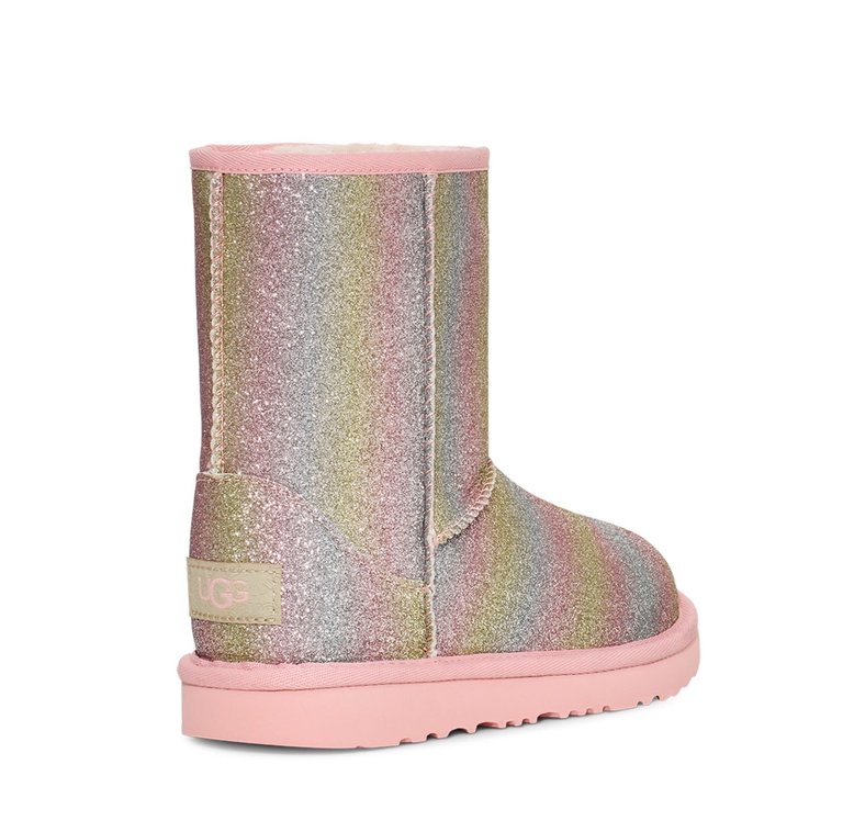 UGG Toddler-  CLASSIC II GLITTER MET. RAINBOW