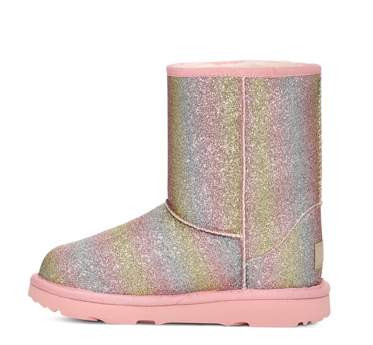 UGG Bébés -  CLASSIC II GLITTER ARC-EN-CIEL