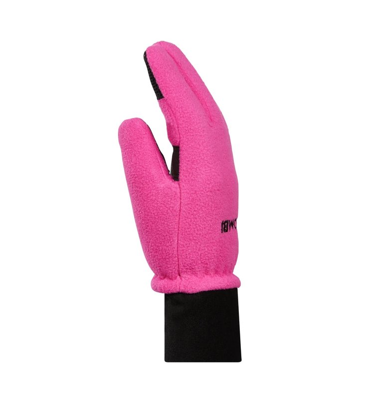 KOMBI Gants Windguardian en polaire - Junior   Fuchsia Fedora