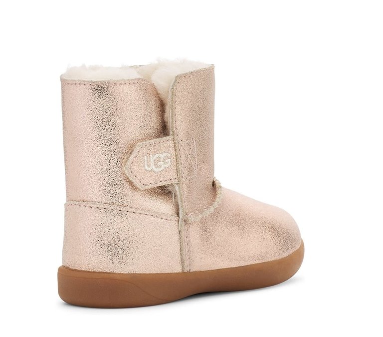 UGG KEELAN METALLIC GLITTER ROSE GOLD