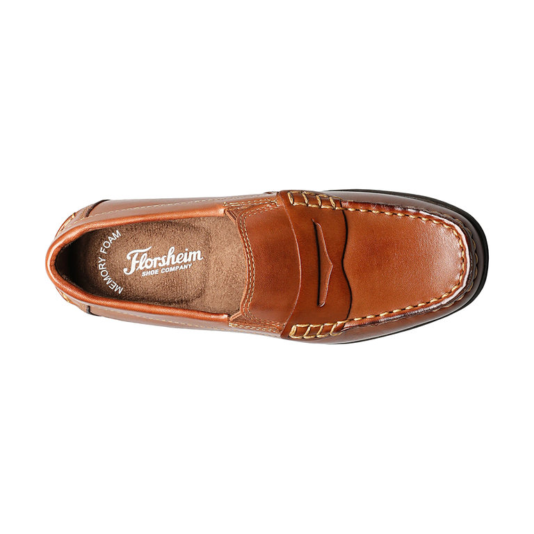 FLORSHEIM Kid's - JASPER DRIVER TAN