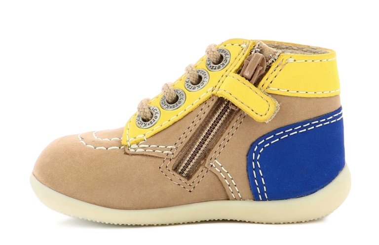 KICKERS BONZIP-2 BEIGE