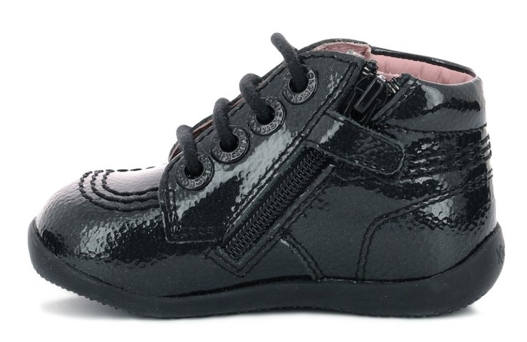 KICKERS BILLISTA ZIP Noir Verni