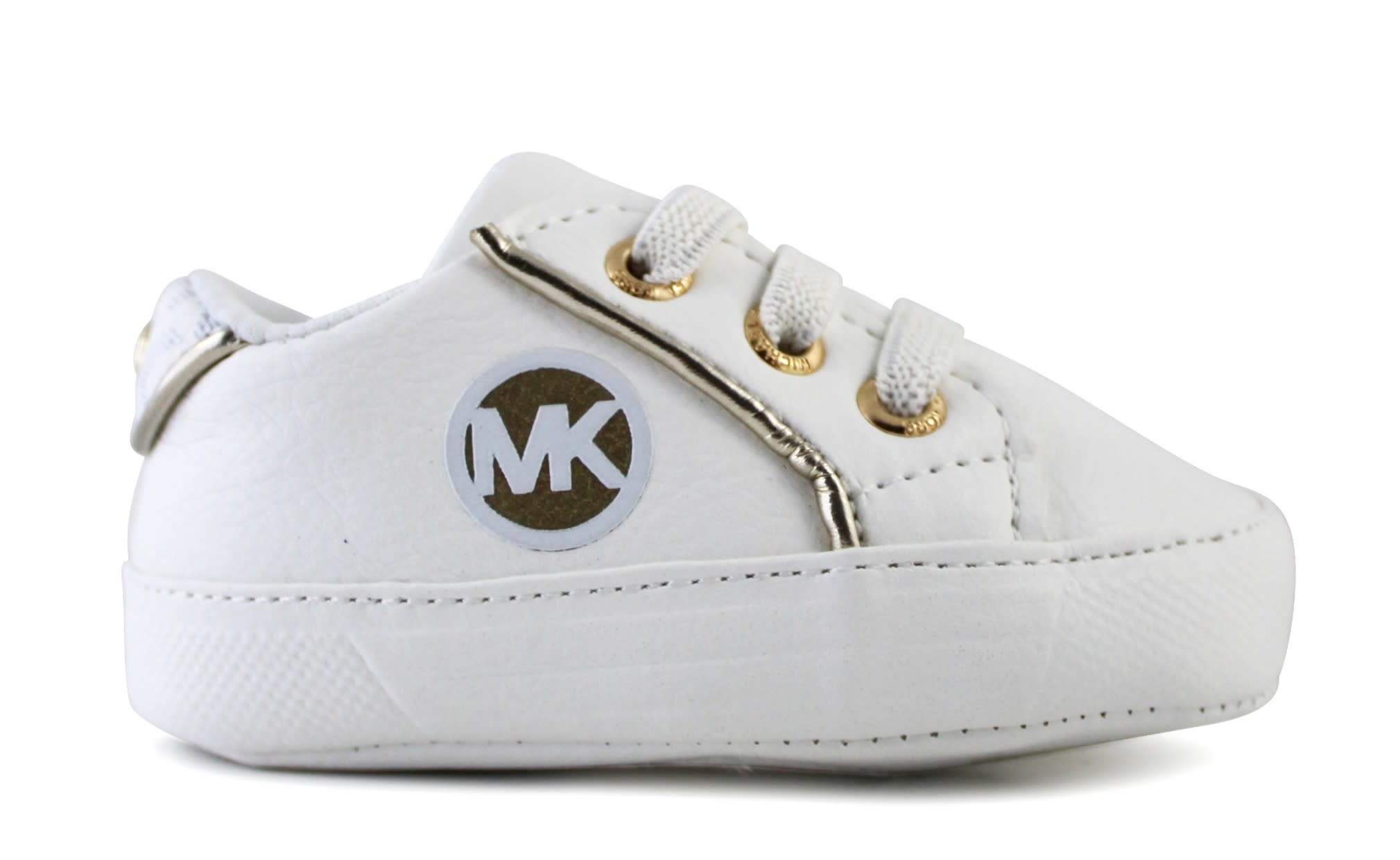 MK100547 100 BABY POPPY WHITE/GOLD - Laura-Jo Shoes