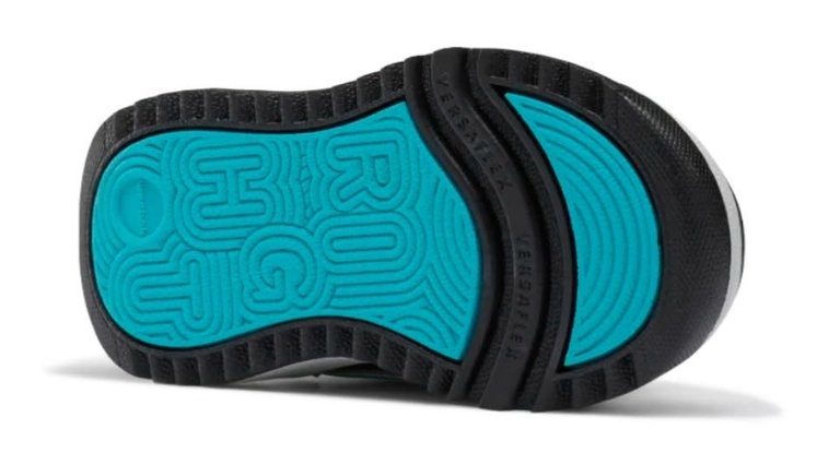 REEBOK GV8554 WEEBOK CLAPS LOW INF BLACK/TURQUOISE