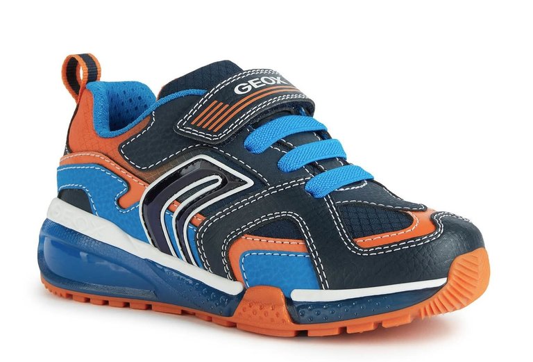 GEOX GEOX J BAYONYC B. A J16FEA C0659 NAVY/ORANGE