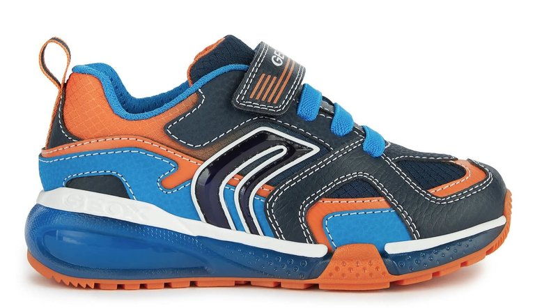 GEOX GEOX J BAYONYC B. A J16FEA C0659 NAVY/ORANGE