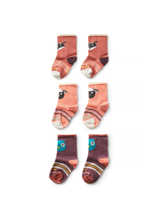 SMARTWOOL SMARTWOOL TODDLER TRIO MOONBEAM SMARTWOOL SMARTWOOL TODDLER TRIO MOONBEAM