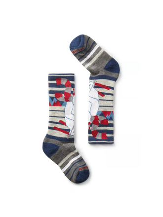 SMARTWOOL SMARTWOOL K WS FC YETI PTRN RED ALPINE BLUE SMARTWOOL SMARTWOOL K WS FC YETI PTRN RED ALPINE BLUE