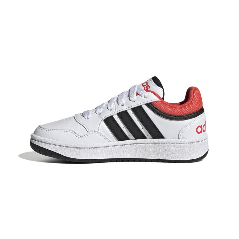 ADIDAS HOOPS 3.0  BLANC/NOIR/ROUGE