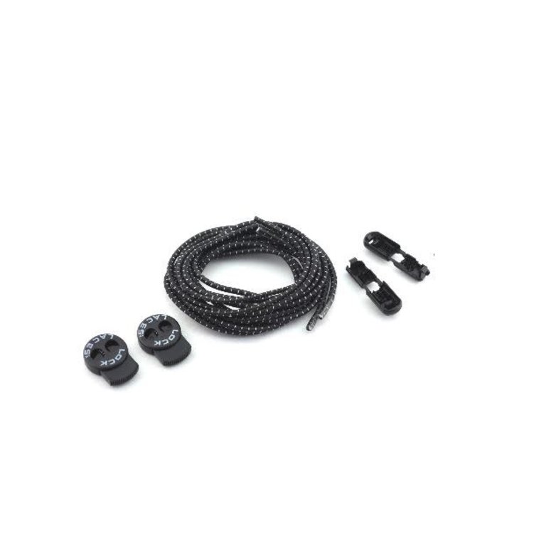 IN-SPORT 1106NB Black LockLaces