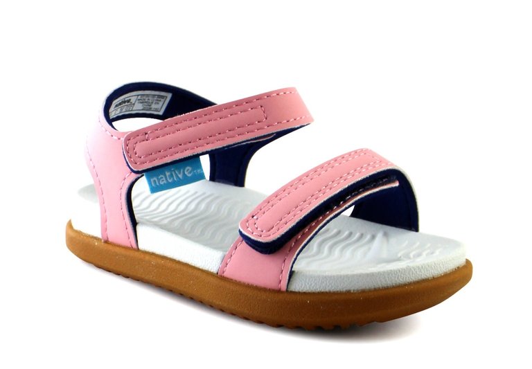 NATIVE CHARLEY Princess Pink/ Shell White/ Toffee Brown