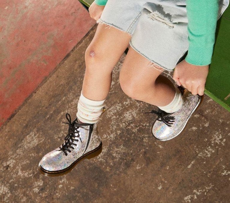 DR. MARTENS DR. MARTENS 1460 Y GREY DISCO CRINKLE 30585022