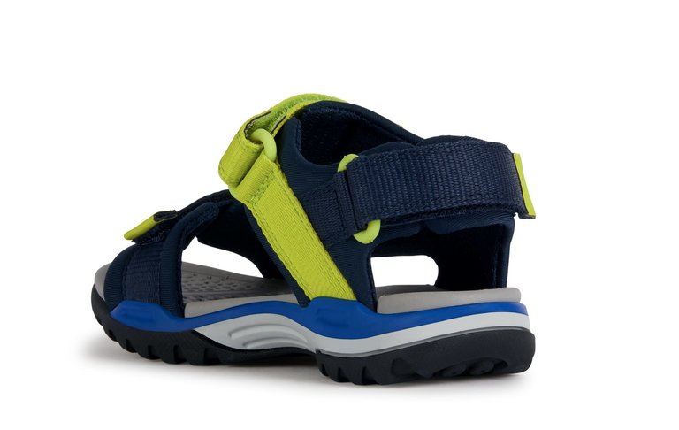 GEOX GEOX J BOREALIS B. A J150RA C0479 NAVY/LIME