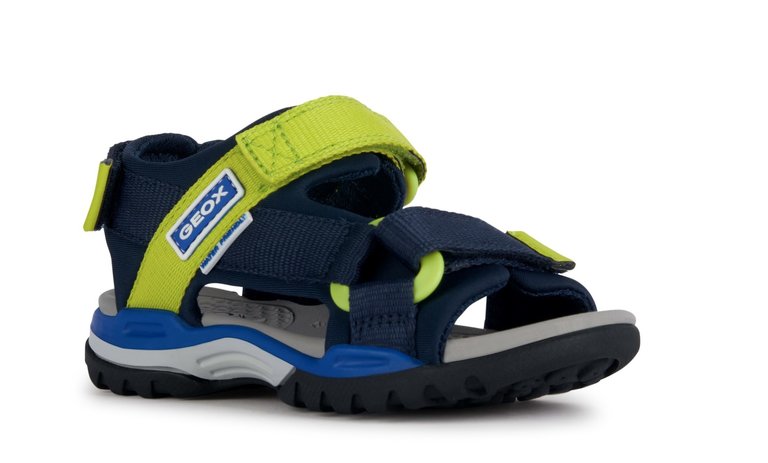 GEOX GEOX J BOREALIS B. A J150RA C0479 NAVY/LIME