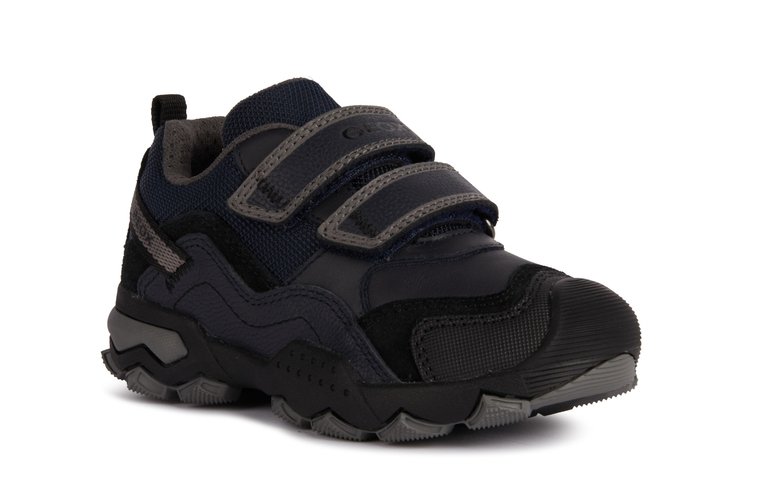 GEOX J BULLER  NAVY/GREY
