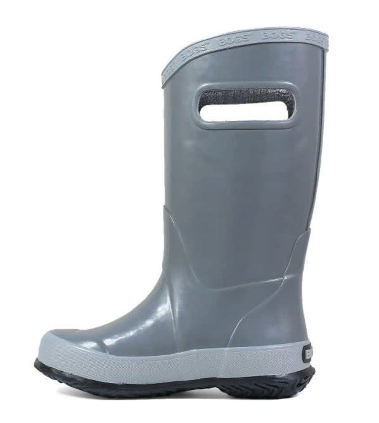 BOGS RAINBOOT SOLID GREY