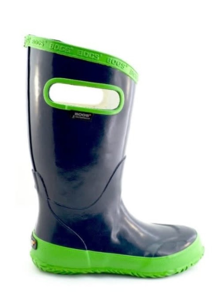 BOGS Rainboot Solid Marine / Vert