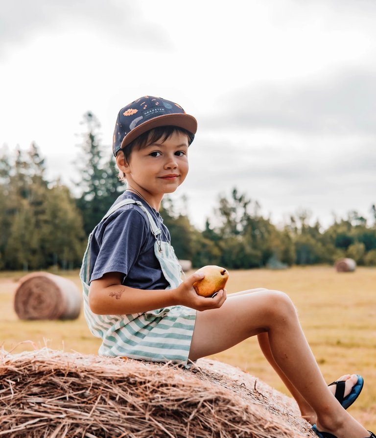 HEADSTER KIDS Fall Flavour Snapback Black