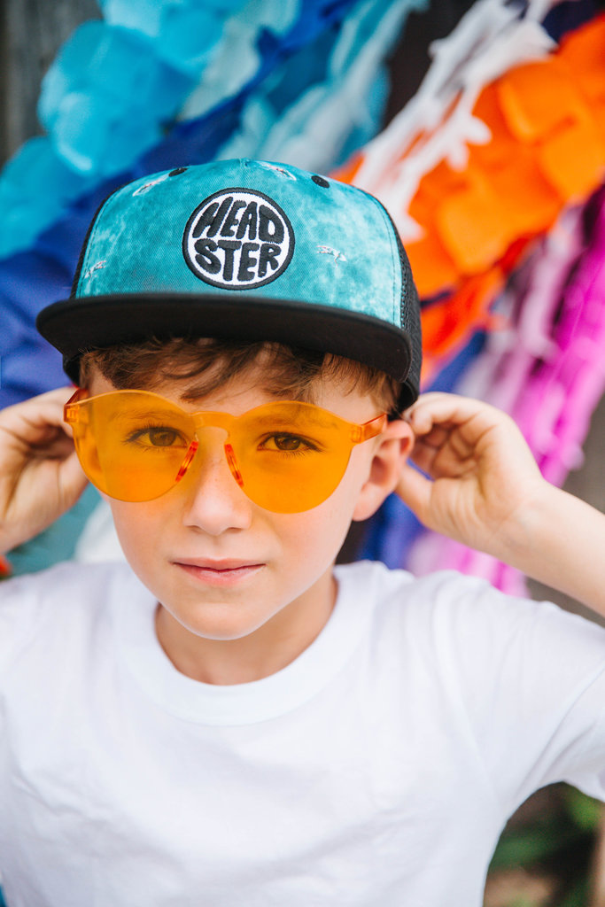 HEADSTER KIDS Casquette Trucker Boardview Ocean Baltique